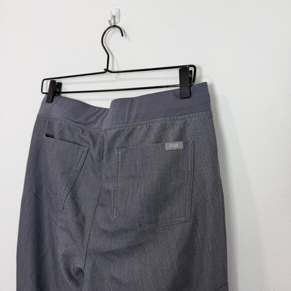 Figs Zamora Jogger Scrub Pants Graphite Gray Size Medium Petite - Picture 4 of 6